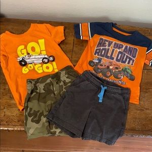 Boys 2T lot shirts and shorts
